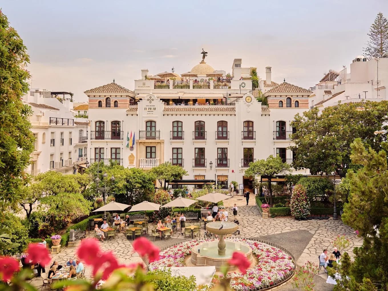 Vista del Hotel El Pilar